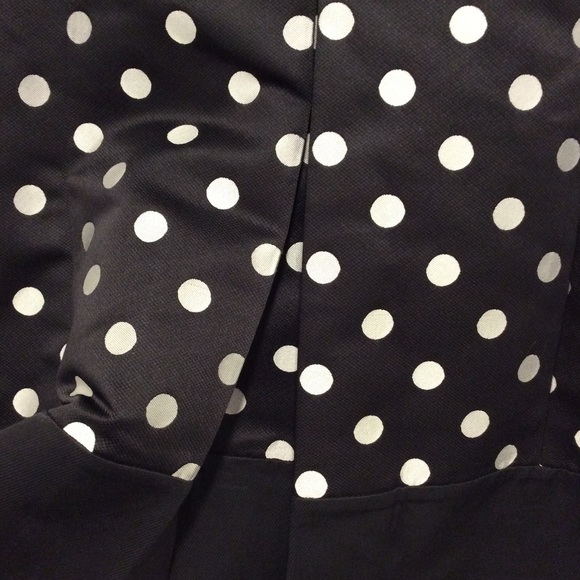 Ana Capri Vintage Polka Dot Coat - Picture 4 of 6